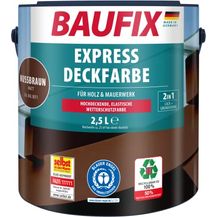 Bild für Baufix Express Deckfarbe nussbraun