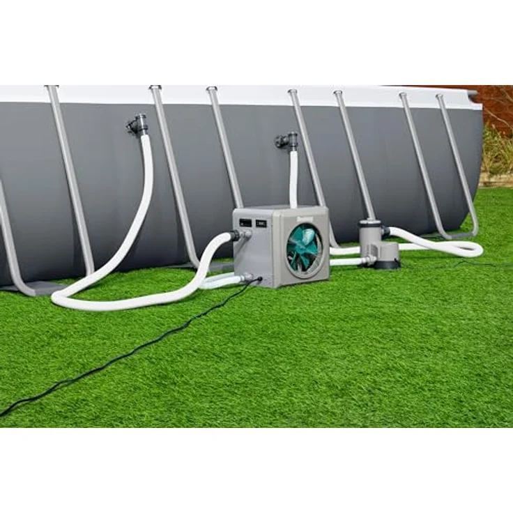 Bestway® Wärmepumpe Air Energy, 1.200 W, Elektrische Poolheizung für überirdische Pools, blau – Bild 13
