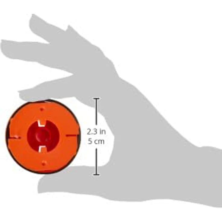 Black+Decker Fadenspule Ersatzspule (für Rasentrimmer GL320, GL325, GL300, GL200, ST22, 5,5 m Länge) A6044 – Bild 6