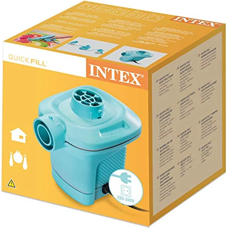 Intex Quick Fill elektropumpe AC 230V türkis – Bild 4