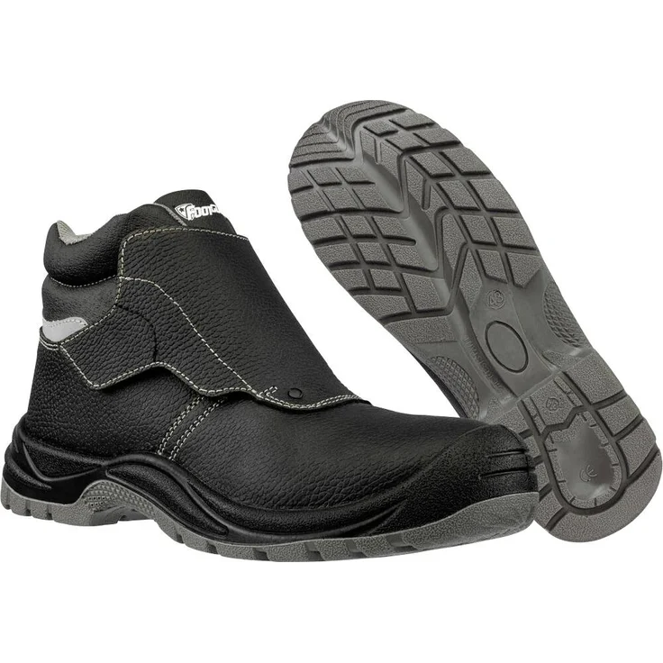 Footguard SHIELD MID S3 FO SR Sicherheitsschuh, schwarz, Größe 42, EN ISO 20345:2022+A1:2024