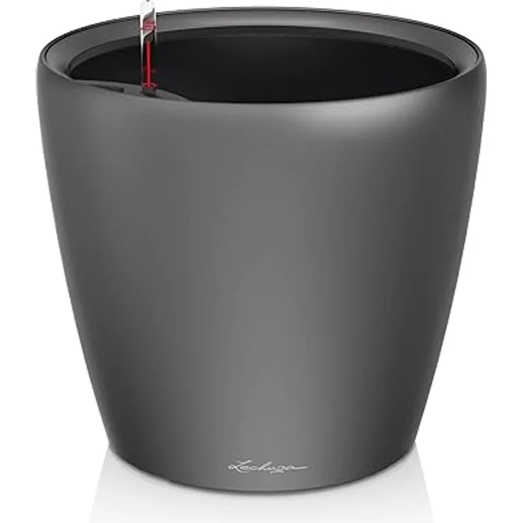 Lechuza CLASSICO LS Premium 50 Komplettset - ANTHRAZIT metallic – Bild 1