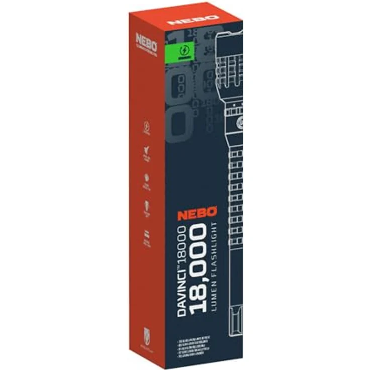 NEBO Davinci 18000, Taschenlampe mit beeindruckender Helligkeit – Bild 2