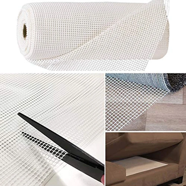 Anro Antirutschmatte Netz Teppichunterlage Teppichstopper rutschfest und zuschneidbar Unterlage Gleitschutz 60x100cm – Bild 6