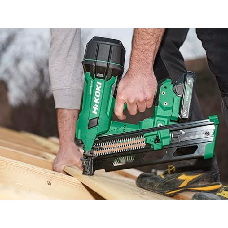 Hikoki NR1890DRAW9Z, Kabelloser Nagler 18V für R20-90 Nägel, im HSC IV Koffer, ohne Ladegerät und Akku – Bild 2