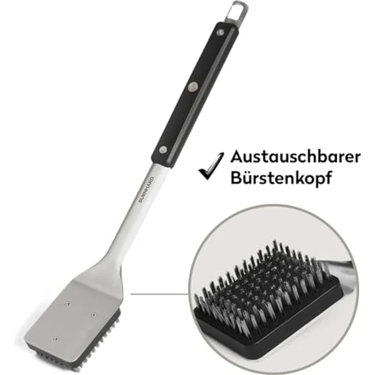 BUrnhard Grillbesteck Edelstahl 4-tlg. – Bild 5