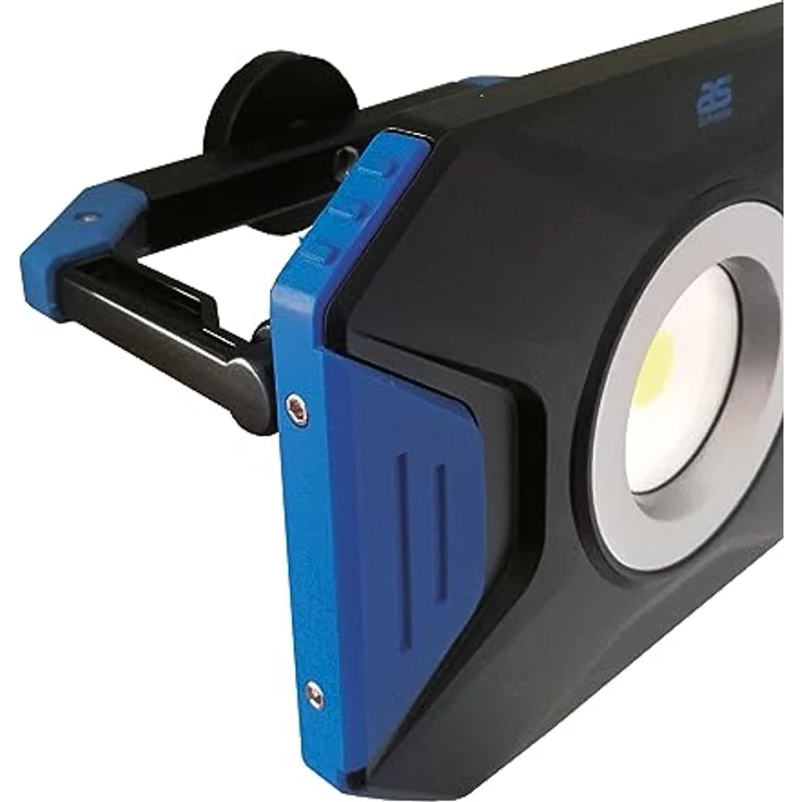 as - Schwabe Acculine Flex LED-Strahler 20W, 2.200Lm, Mobiler LED-Baustrahler mit Standfuß, Schwenkbare Aussenleuchte, LED-Spot, LED-Leuchten Außen-Lampen, LED-Beleuchtung, IP54, Schwarz, Blau, 46361 – Bild 2