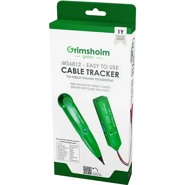 Grimsholm Green Signalkabelfinder MS6812 für Mähroboter, Fehlerdiagnose-Tool für einfache Installation