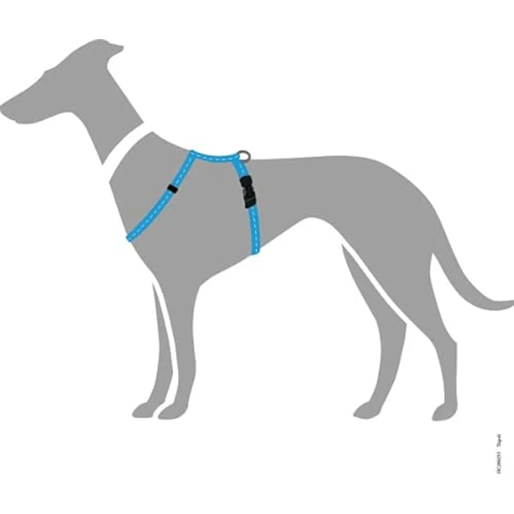 HUNTER Geschirr Tripoli Farbe hellblau, Größe XXS für kleine Hunde und Welpen – Bild 4