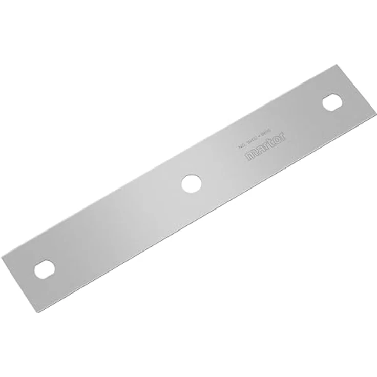 MARTOR Glashobelklinge 120mm Lang, 22mm Breit, Doppelseitiger Schliff, rostfrei, 2-Fach Nutzbar, 10er Pack – Bild 2