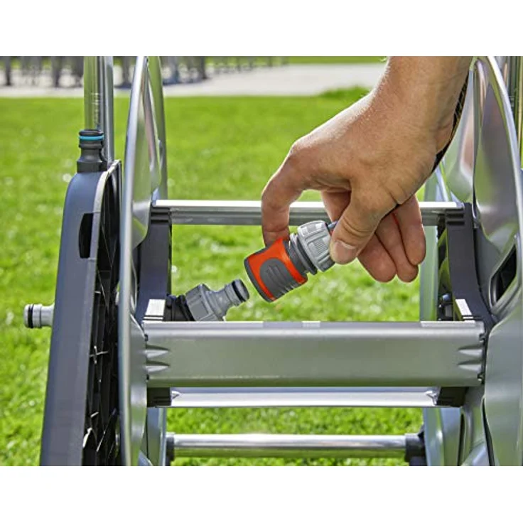 GARDENA Schlauchwagen Set 18542 2AquaRoll M Metal – Bild 5
