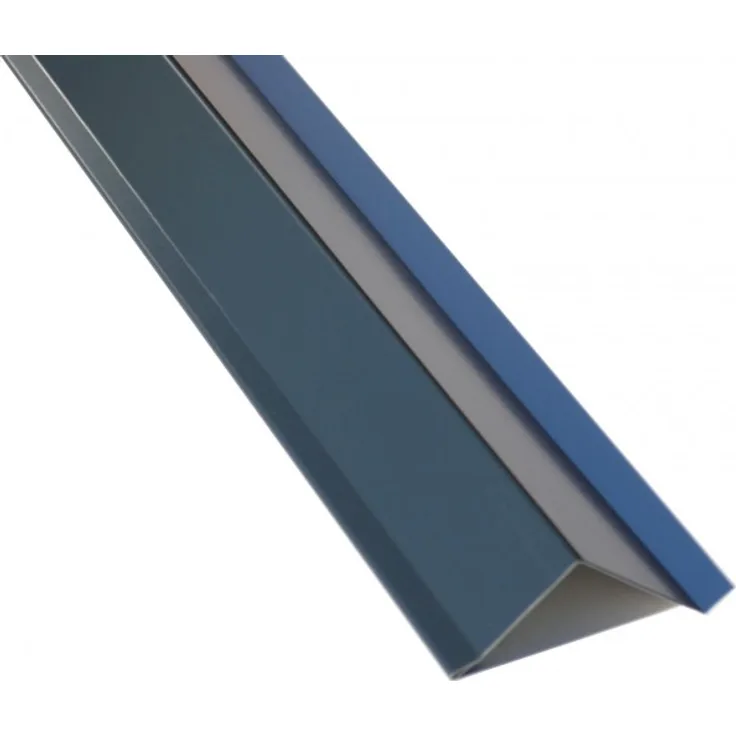 Weckman Traufenblech 100 cm 80 x 30 mm anthrazit