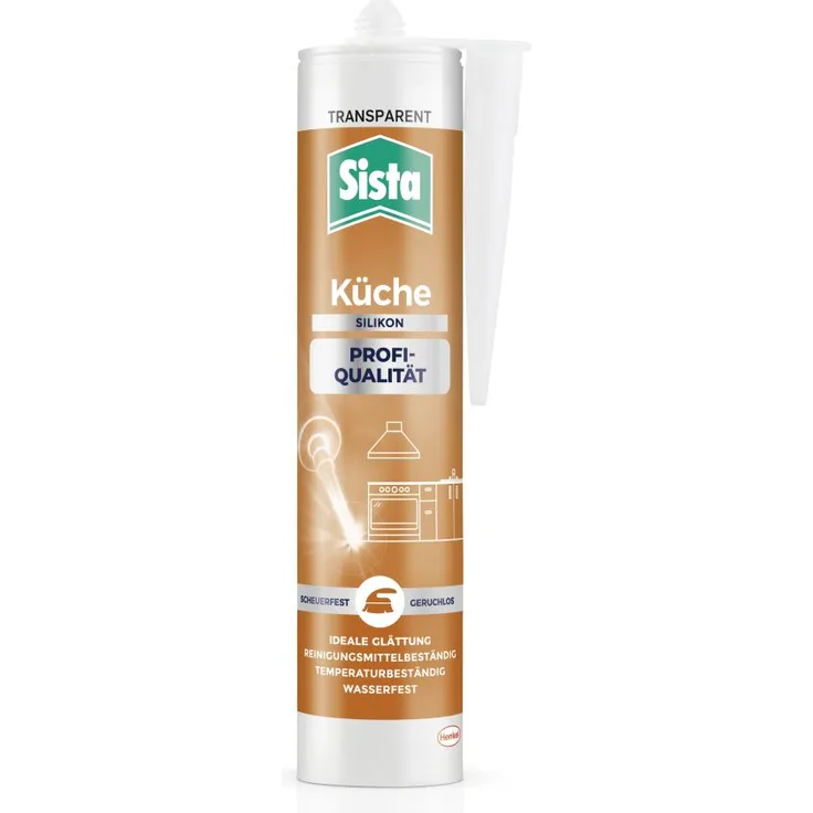 Küche Silikon, Kartusche, transparent, 280ml 2733339 - Preisvergleich