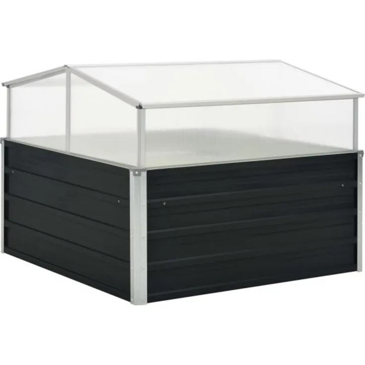 Linder Exclusiv LEX Tomatengewächshaus, Metallrahmen, PE Gewebefolie, 100 x 50 x 150 cm