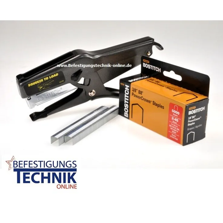 Bostitch P6C-8 Hand Klammerzange Heftzange 06-10mm STCR5019 PowerCrown KL-65