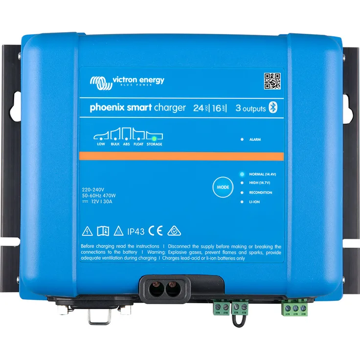 Victron Phoenix Smart IP43 Charger 24/16(3)
