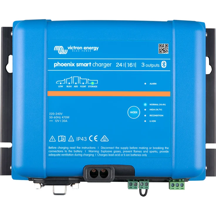 Victron Phoenix Smart IP43 Charger 24/16(3) – Bild 1