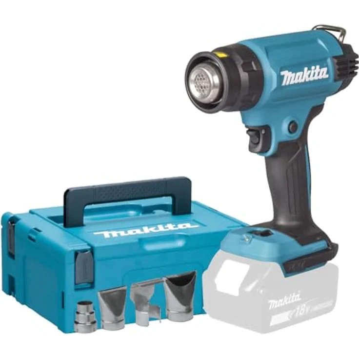 Makita DHG181ZJ Akku-Heißluftgebläse ohne Akku und Ladegerät – Bild 2