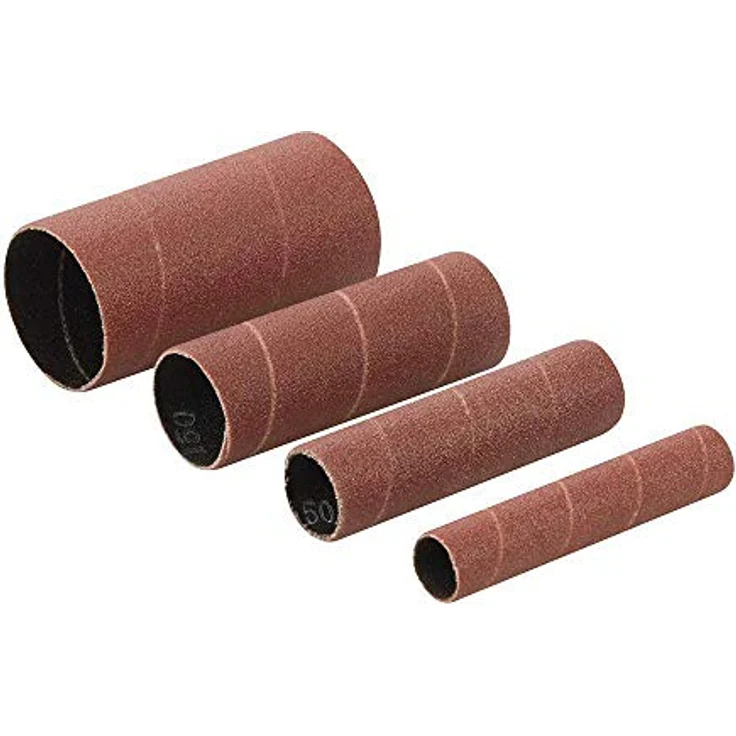 Triton TSPSS80G4PK Schleifhülsen, Aluminiumoxid für Holz, Kunststoff und Metalle, 150 g, 4 Stück, 76 mm Länge – Bild 5