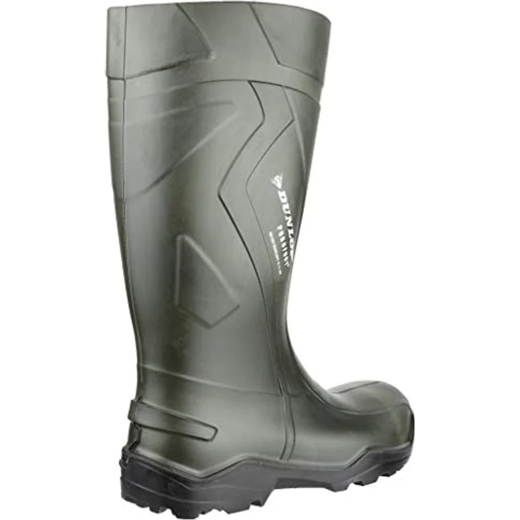 Dunlop® Purofort S5 Sicherheitsstiefel, Stahlkappe, rutschhemmende PU-Profilsohle, temperaturisolierend bis -20 °C, antibakterielles Innenfutter – Bild 4