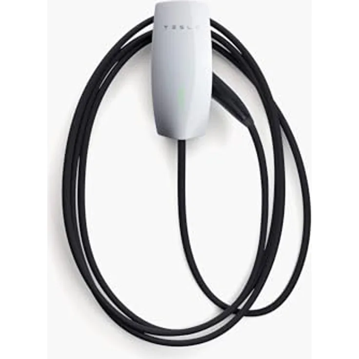 Tesla Wall Connector Gen 3, Elektroauto Ladestation 22 kW mit 7,3 m Kabel, WiFi, weiß (Typ 2, 32 A)