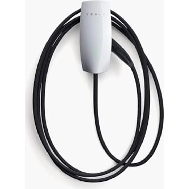 Tesla Wall Connector Gen 3, Elektroauto Ladestation 22 kW mit 7,3 m Kabel, WiFi, weiß (Typ 2, 32 A) – Bild 1