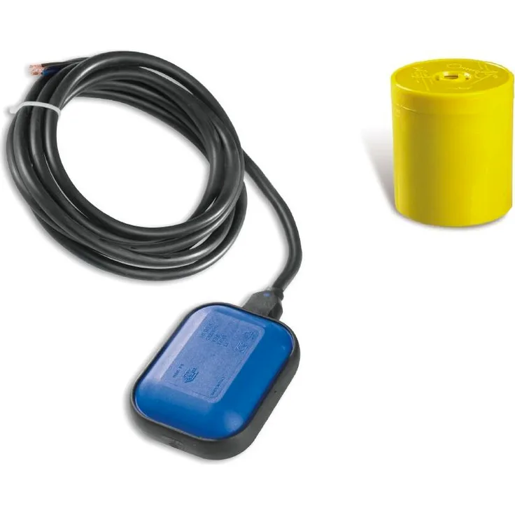 WALLAIR Klarwasser Schwimmerschalter, Tauchpumpen mit 5m Kabel, quecksilberfreier Mikroschalter, Druckfestigkeit 1,5 bar