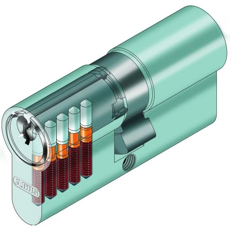 ABUS Profil-Zylinder C73N 40/50, 04997 – Bild 2