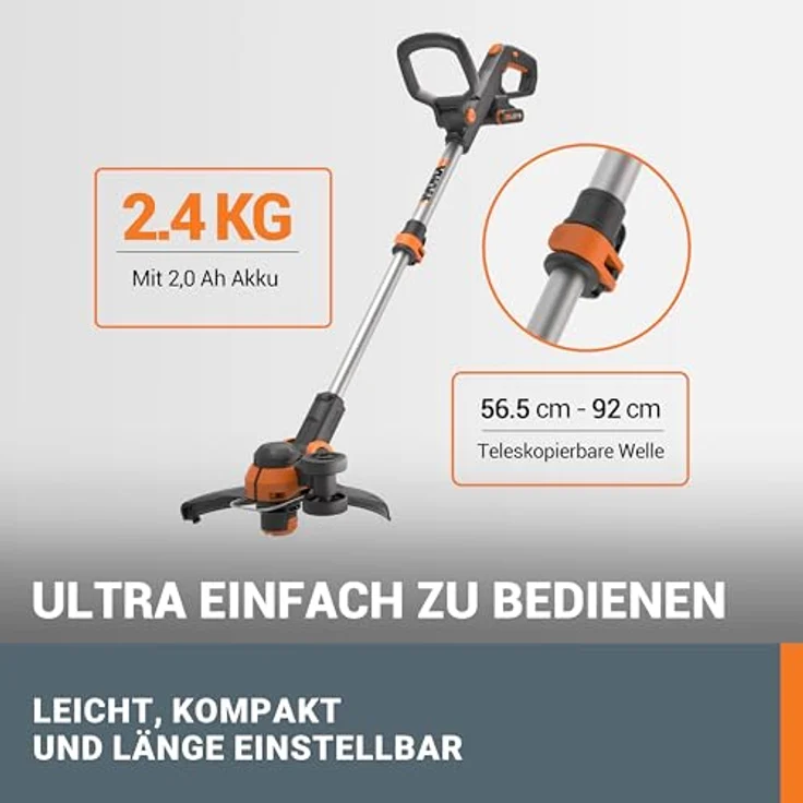 Worx WG163E.2, Inkl. Li-Ion Akku und Ladestation – Bild 5