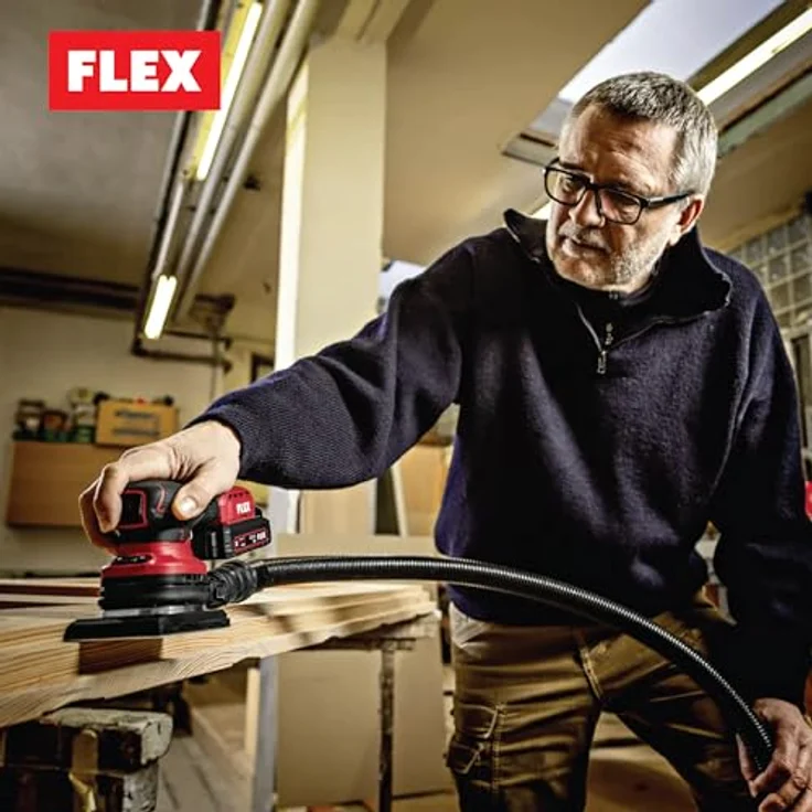 FLEX LIJA UNIVERSAL 80X133 SV-P60, Schleifscheiben im 25er Pack mit ergonomischem Design und langlebiger Premium-Verarbeitung – Bild 4