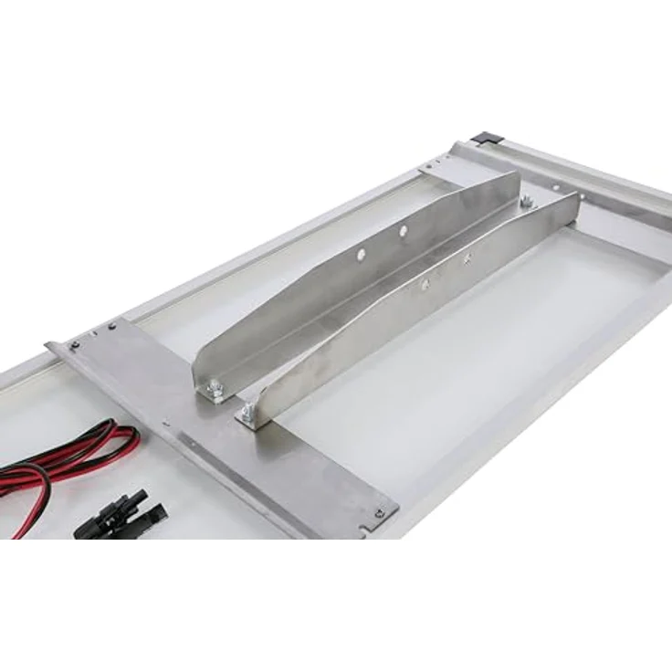 Kerbl Metallbox-Montageset für 45W & 100W Solarmodule, korrosionsbeständiger Edelstahl, inklusive notwendiger Montagekomponenten – Bild 2