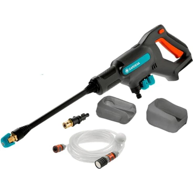 GARDENA Akku Mitteldruckreiniger AquaClean 24-18V P4A Solo Nr. 14800-20 Ohne Ladegerät ohne Akku Reiniger – Bild 2