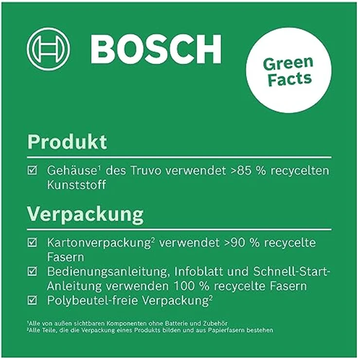 BOSCH Leitungsortungsgerät Truvo, Digitales Ortungsgerät - im eCommerce-Karton, einfaches Orten von Stromkabeln und Metallobjekten bis zu 70 mm – Bild 3
