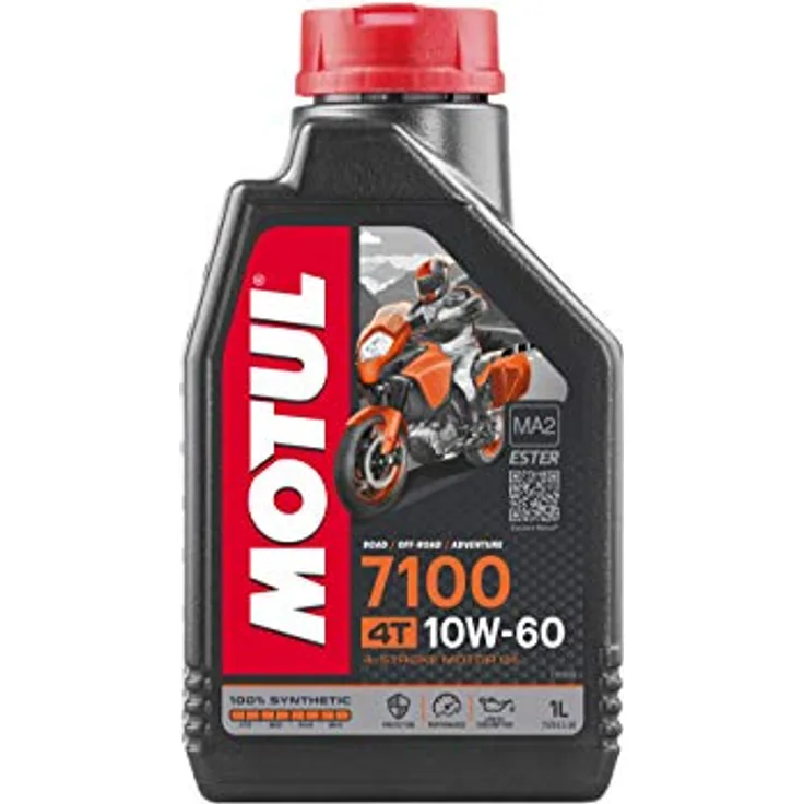 Motul 104100 7100 4T 10W-60, 1 L, 221x117x63.5