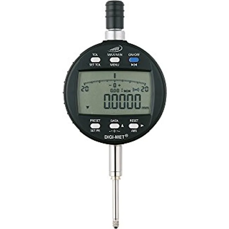 HELIOS PREISSER 173450660 Messuhr mit digitaler Anzeige 25mm Ablesung: 0.001mm