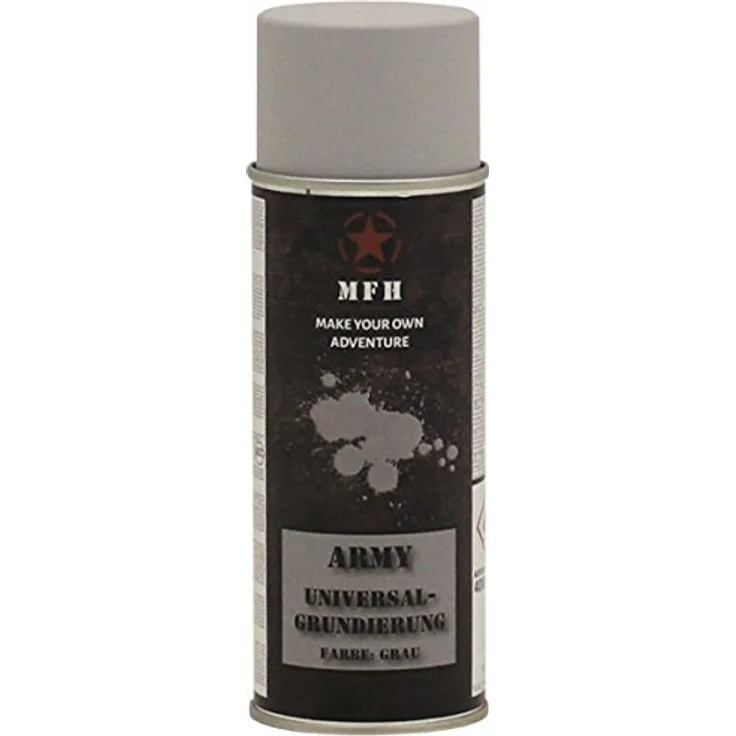 MFH Farbspray Lackspray Grundierung,"Army", matt, 400 ml (Universalgrundierung) – Bild 1