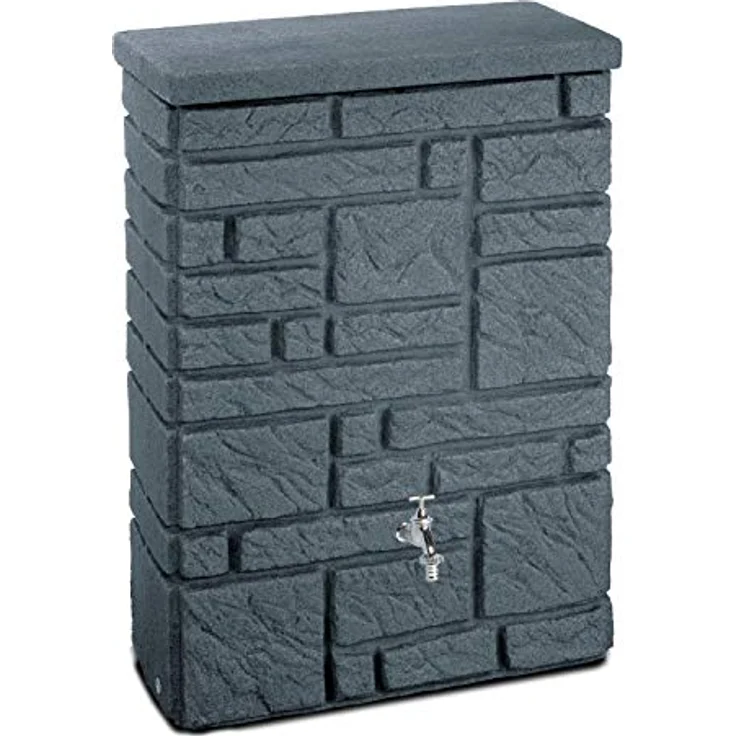 3P Regenspeicher Maurano 300 l Black Granit – Bild 3