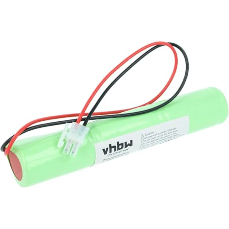 VHBW Akku Ersatz BAES 329055240, 2500mAh, 3,6V NiCd für Fluchtweg- und Notfallbeleuchtung – Bild 1