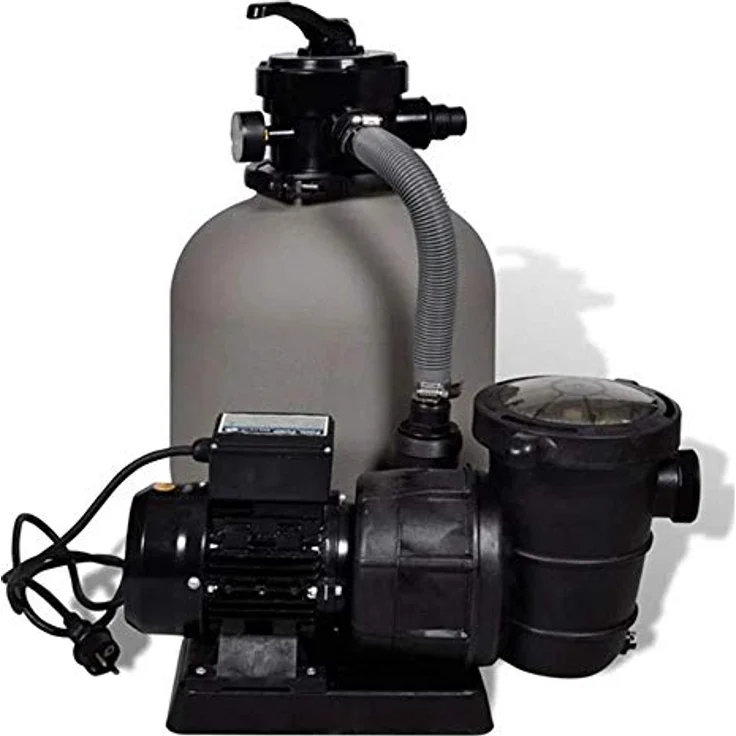 vidaXL Sandfilterpumpe 600 W 17.000 L/h – Bild 4