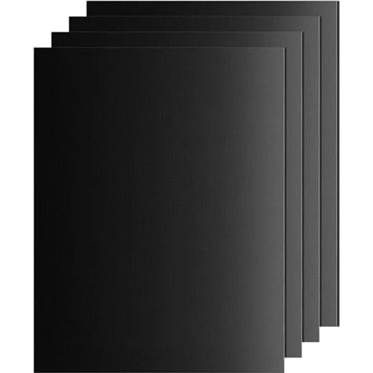 SPGOOD BBQ Grillmatte, Antihaft Grillplatte, PFOA-frei, 4er Set, 50x40 cm, für Gasgrill und Holzkohlegrill, hitzebeständig bis 260 °C
