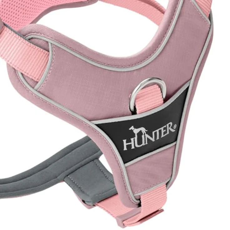 HUNTER Geschirr Divo Up, Größe:S-M, Altrosa, mit ergonomischer Passform und 3M Scotchlite Reflective Material – Bild 3
