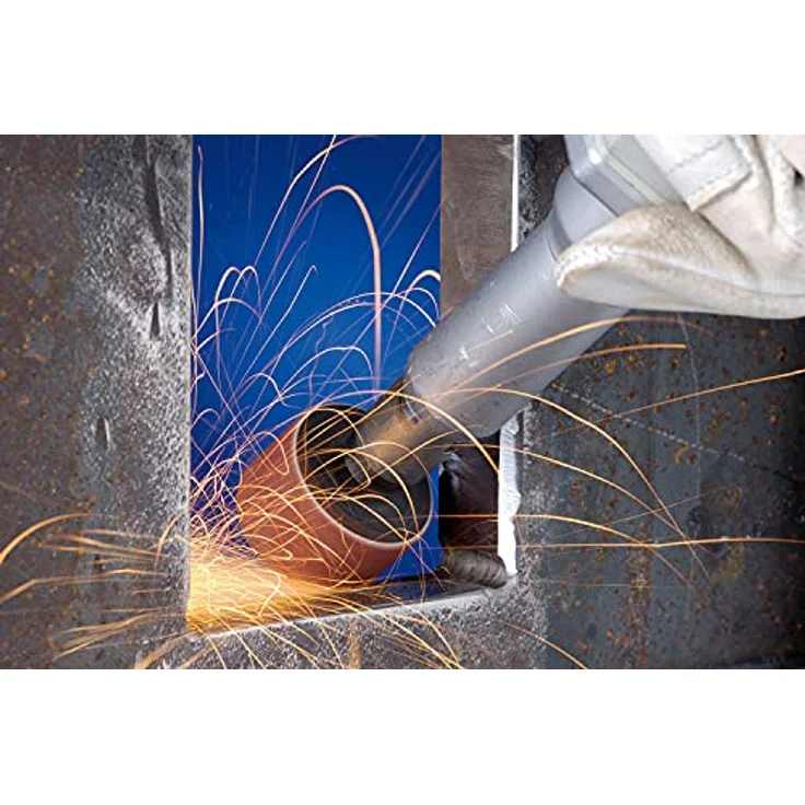 PFERD Schleifhülsen-Set, 13-tlg. | Korund Ø45x30mm A40, 60, 80, 150 inkl. Halter mit Schaft-ø 6mm | 42298005 – für universelle Anwendungen – Bild 3