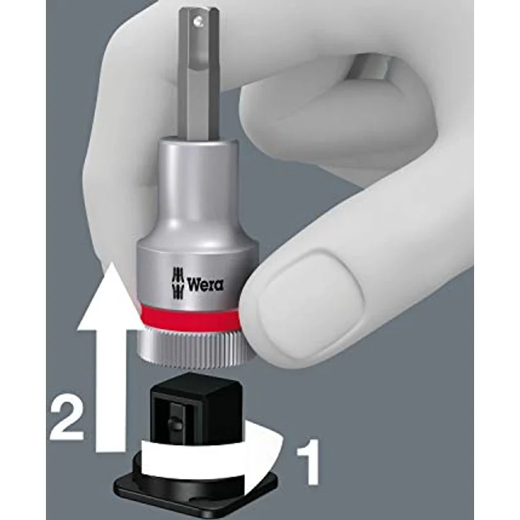 Wera Bit-Set 8740 C HF 2 Zyklop, 6-teilig mit Haltefunktion für Innensechskantschrauben, inkl. robuster Textilbox – Bild 8