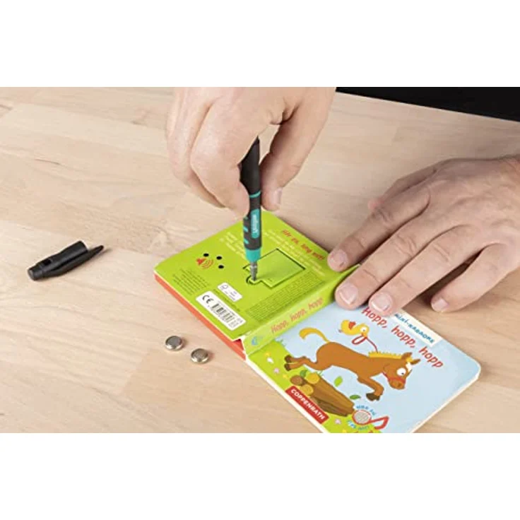 Wolfcraft Mikro-Bit-Pen 8736000, 132mm mit 4 Wendeklingen für Mikro-Schrauben, inkl. Magnetkappe und Clip – Bild 5