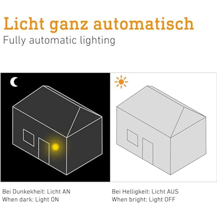 Steinel Dämmerungsschalter NightMatic 2000, automatischer Bewegungsmelder für 1000 W, Schwarz – Bild 2