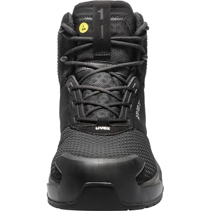 Uvex Sports uvex 1 x-craft Stiefel S1 PL 68012, Sicherheitsschuhe mit Abriebfestigkeit, flexibler Sohle, schwarz, Größe 50, Weite 11 – Bild 3