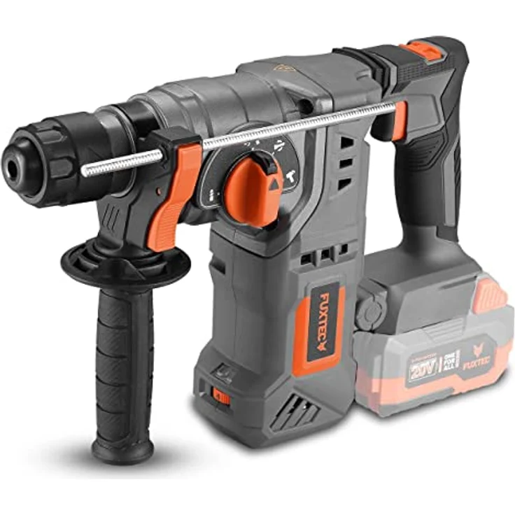 FUXTEC 20V Akku Bohrhammer FX-E1RH20 – 950 U/min mit 2 Laufrichtungen – zusätzlicher Handgriff – einstellbare Bohreinstellung (ohne Akku und Ladegerät) – Bild 1