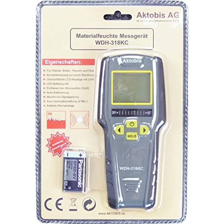 Materialfeuchte Messgeraet WDH-318KC – Bild 6