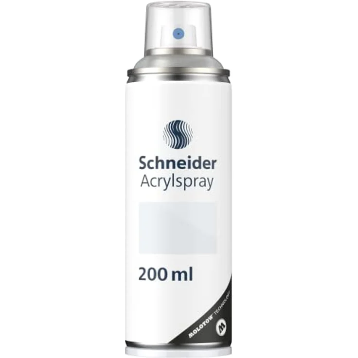 Schneider Paint-It 030 Supreme DIY Klarlack (wetterfest & UV-beständig, 200 ml, Schutzschicht zum Aufsprühen für fast alle Oberflächen) farblos matt – Bild 1