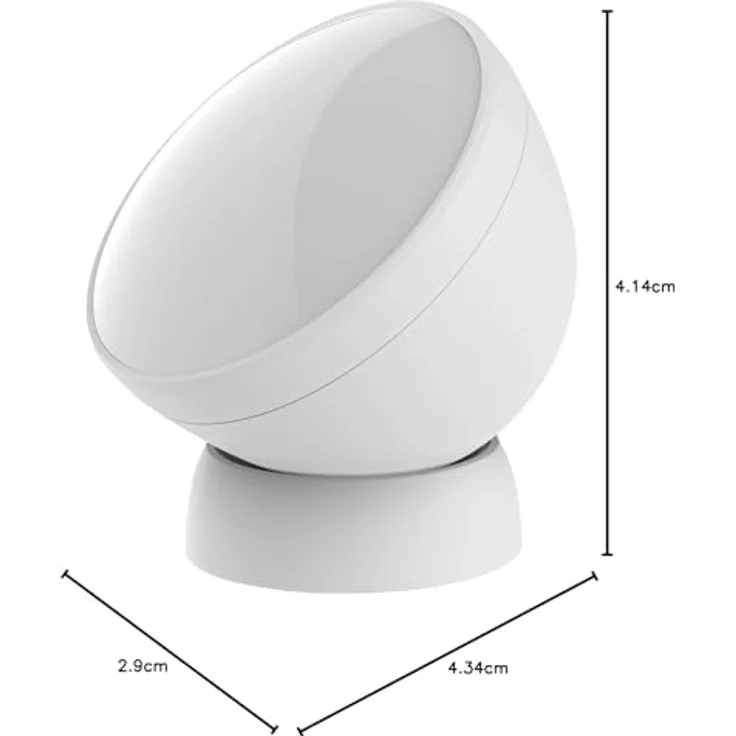 EZVIZ T1C, Bewegungsmelder mit PIR-Technologie, 7 m Reichweite, Anti-Tamper-Alarm, DIY-Installation – Bild 9